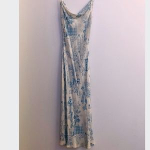 Dianne Von Furstenberg Vintage Silk Print Dress